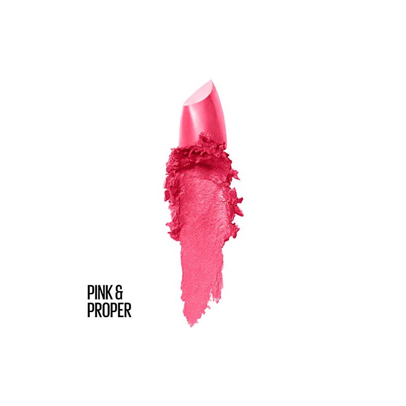 Maybelline ColorSensational Lip Color, Pink And Proper [020], 0.15 oz