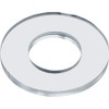 TRUSCO Polycarbonate Washers for M4 50 Pieces BPC-WM4-4.5-10-0.8