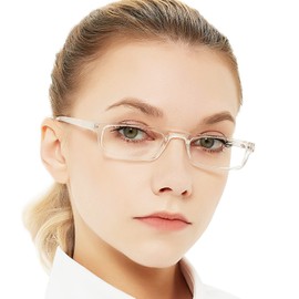 OCCI CHIARI Reading Glasses Women 2.5 Clear Reader(1.0 1.25 1.5 1.75 2.0 2.25 2.5 2.75 3.0 3.5 4.0 5.0 6.0) Transparent 250