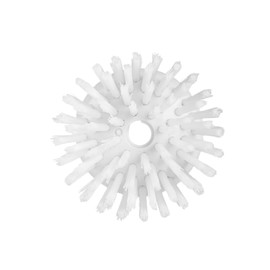 IKBAOME【4Pack,Double-Lock Durability】 Brush Refills for OXO Good Grips Soap Dispensing Dish Brush, Cleaning Replacement Brush Head for OXO Palm Brush （White）