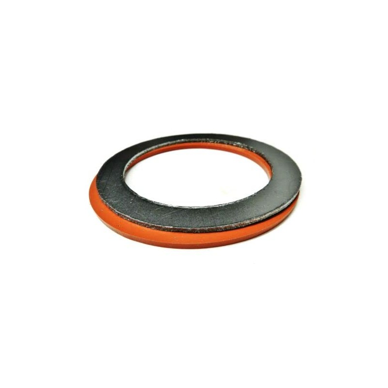3" Gaskets Silicone Rubber & Graphite Set for Vacuum Casting