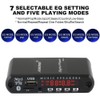 Bluetooth Audio Receiver FM Radio,MP3 Digital Player,LED 4-Digital Display,SD Card/USB