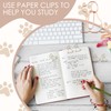 Pack of 50 Cute Dog Paper Clips, Paper Clips in