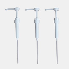 5 Litre Pump Dispenser 20ML (3 Pack) Pelican Pump 38mm For Cleaning Liquids, Hand Soap, Shampoo, Oil, Washing & Sauces