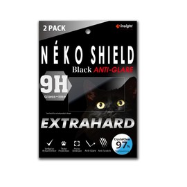 Insight Engineering NEKO Shield Black Anti-Glare Anti-Fingerprint Extra Hard Screen Protector (2 Pack) for Yaesu FT-991A
