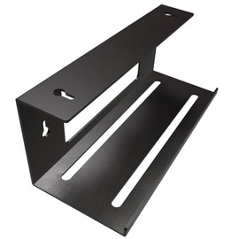 Diversity world Aluminum Under Desk Cable Management Rack, Wire Management, Desk Cable Organizer Shelf, for Wooden Desk, 2pack