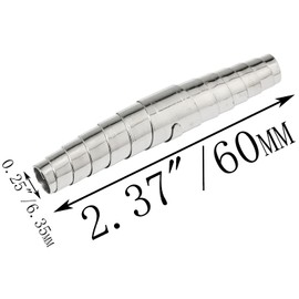 SJZBIN 8PCS Replacement Pruning Shear Spring for Pruners Replacement Precision Springs Pruners Trimming Scissors Spring Part for Pruners, Trimming Scissors, Silver