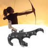 Bow Release Aids Aluminum Alloy Sensitivity Adjustable 4 Fingers Compound