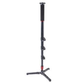 3Pod Orbit 4 Section Aluminum Photo/Video Monopod with Fluid Base and Lightweight Fluid Video Head