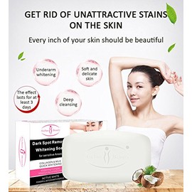 AICHUN BEAUTY | Jabón Blanqueador De Axilas, Rodillas y Zonas Íntimas Aichun Beauty