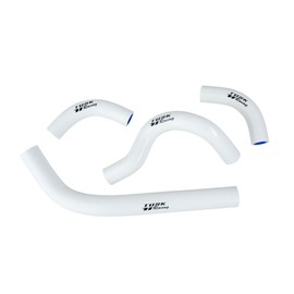 Tusk Radiator Hose Kit White – Reinforced Silicone Coolant Hose Set for Radiator Cooling System Replacement - Compatible with Honda CRF250R 2004-2009