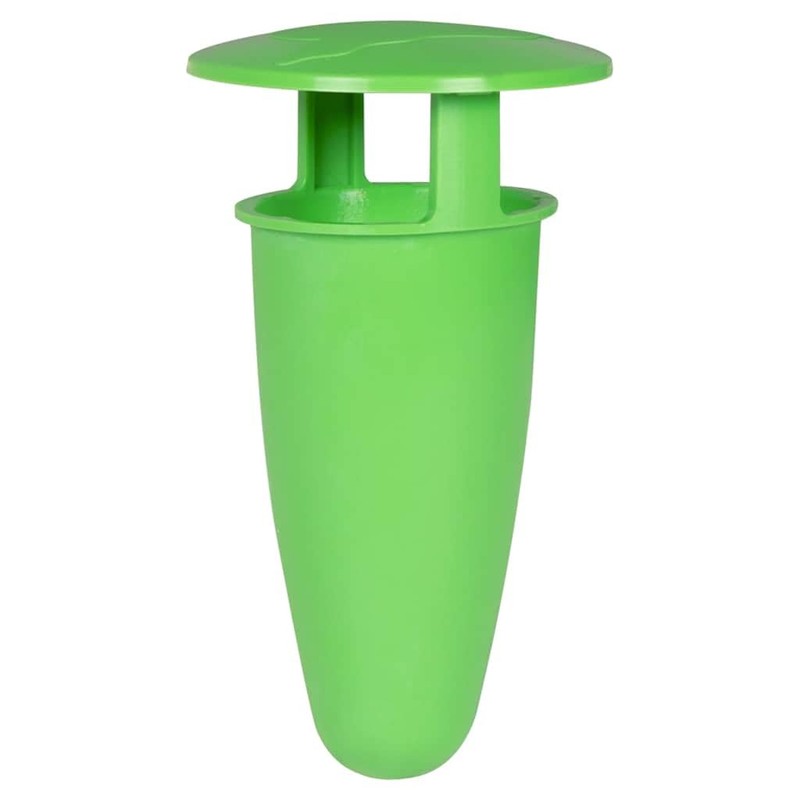 vidaxl slug and snail traps 8 pcs green - eco