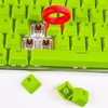 Mechanical Keyboard Keycaps, 104-Key ABS Key Caps (Green)