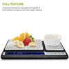 Smart Weigh Smart Weigh Dual Platform Digital Kitchen Scale Stainless