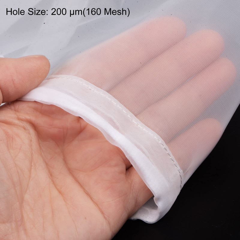 sourcing map Pack of 2 160 Mesh Colour Filter Bags