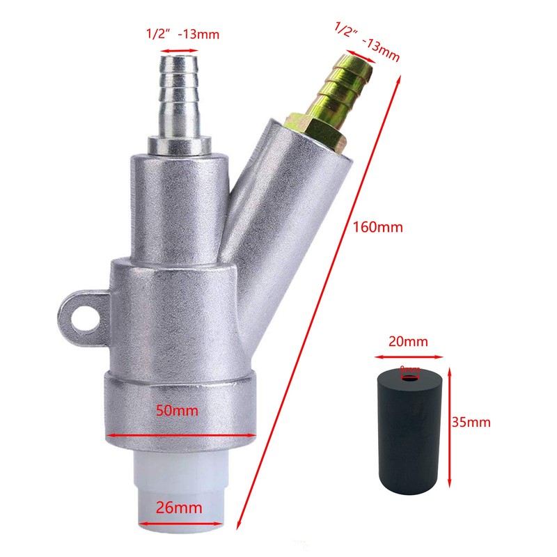HOLDWIN Sand Blaster Gun Boron Carbide Nozzle Air Sandblaster Gun