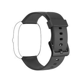 SHANG WING Smart Watch Band Replacement Sport Band 22mm D3B Smartwatch (Black)