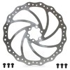 BRAKCO Mountain Bike Disc Brake Rotor 6 Bolts 140mm