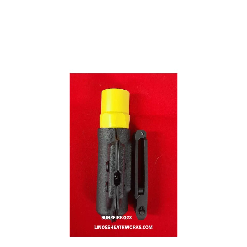 Linos sheathworks SUREFIRE G2X PRO Flashlight kydex sheath(flashli