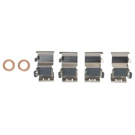 OKOVO Left Brake Caliper with Mounting Bracket Hardware Steel 2-Piston Qty for Ford for F450 SuperDuty 2005-2016 for F550 SuperDuty 2005-2016