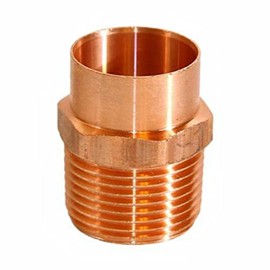 3/4" COPPER x MALE ADAPTER C x M ADAPTER (3/4" SWEAT x 3/4" MALE)PACK OF 5
