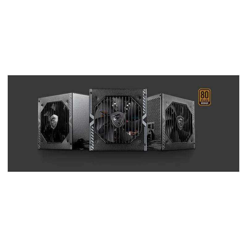 MSI MAG A650BN 650W ATX 80 PLUS BRONZE Certified Active