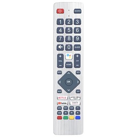 CLVIZCXOM SHWRMC0133 Voice Control Replacement Voice Remote Control Compatible with Sharp Aquos TV DR-0298 32BI6EA 40BI2EA 40BI5EA 40BL2EA 40BL3EA 40BL4EA 40BL5EA 40BN5EA 40BN6EA 43BI2EA 43BL2EA and