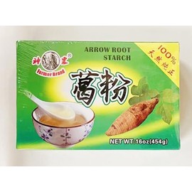 Arrow Root Starch Powder, 16 oz, 100% Pure