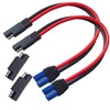 AYECEHI 10AWG EC5 to SAE Cable,[2 Pack]SAE to EC5 Plug