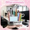 WINOESHE Stainless Steel Pencil Holder with Best Team Ever, Appreciation