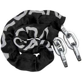 VULCAN Security Chain - Premium Case-Hardened - 5/16 Inch x 3 Foot (+/- 1.5 Inches) - Chain Cannot Be Cut with Bolt Cutters or Hand Tools Silver