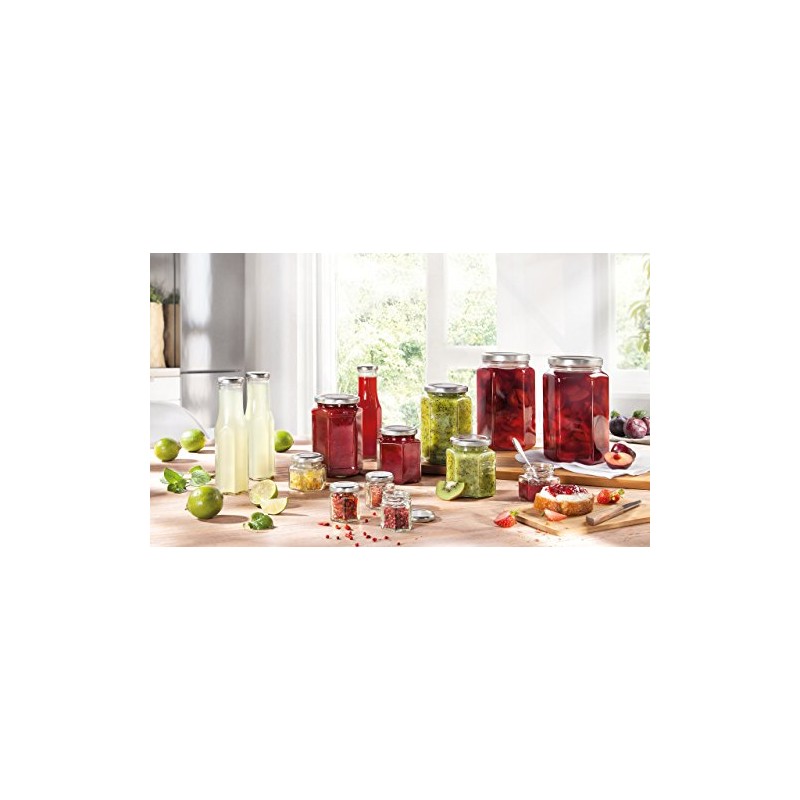 Leifheit Hexagonal Jars 1700ml, 1700 ml