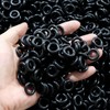 MACHSWON 50 Pcs Black Nitrile Rubber O Rings 8mm OD