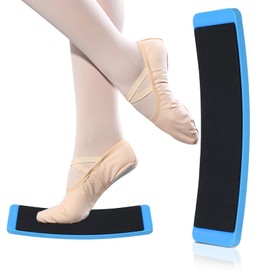 plplaaoo Figure Skating Ballet Dance Rotating Pirouette Board, Ballet Turning Board for Dancers, Thickened Design, Easy to Carry Ballet Balance Turning Board, for Dancers, Ice Skaters, Blue