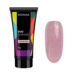 NEONAIL DUO Acrylic Gel Shimmer Pansy - Polygel - Nails - Gel Nails - Acrylic Gel for Nails - Acrylic Nails - Acrylic Gel - Nail Extension - Acrylic Gel - Poly Gel - 30 g