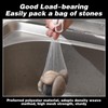 Tyqour 100 Pcs Disposable Mesh Sink Strainer Bags, Kitchen Sink