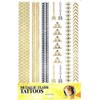 Tattoo Sticker Skin Tattoo Body Tattoo Disposable Tattoo Metallic Designs