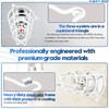 Happy Tree (4 Pack) White Fire Sprinkler Head Guard Cover