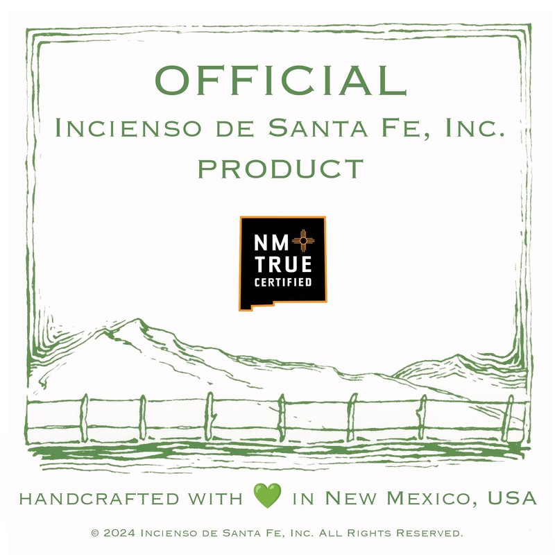 Incienso de Santa Fe - Piñon Natural Wood Incense Bricks