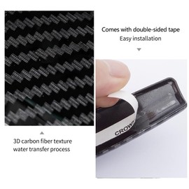 JINZHAO for Mazda M3 CX-30 2020 2021 2022 2023 2024 for Mazda CX-50 2023 Accessories Car Center Console Gear Shift Knob Cover Trim Cap -Black Carbon