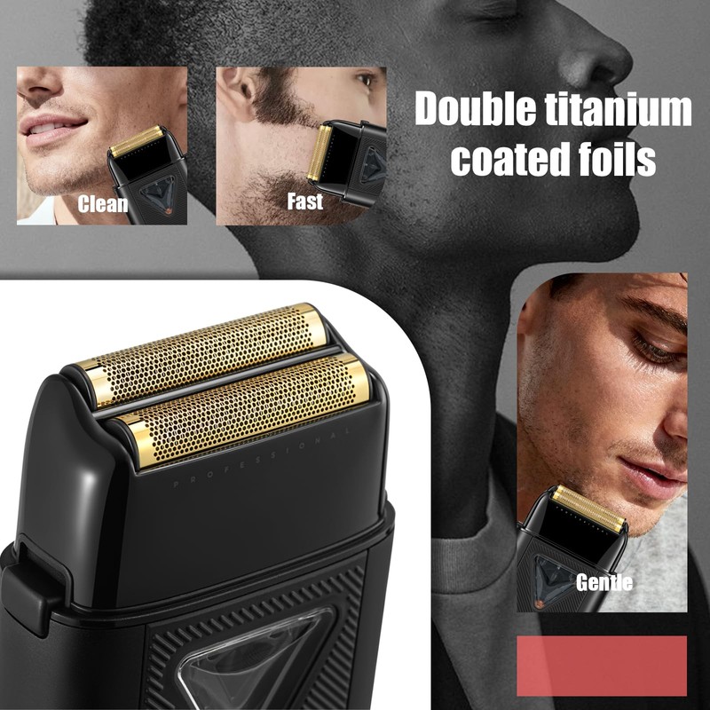 334 Foil Shaver for Bald Head with 10000 RPM Charging
