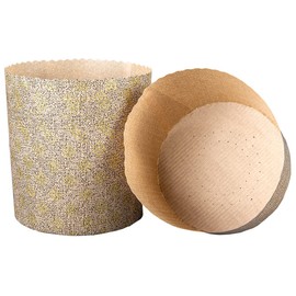 Paper Panettone Baking Mould, Pack of 10