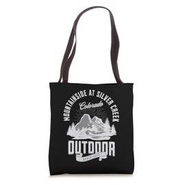 Mountainside At Silver Creek Colorado Outdoor Adventures Tote Bag