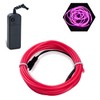 Flexible Neon Lighting Wire Rope Light Cord EL Cable Wire