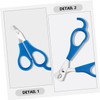 VILLFUL Portable Pills Cutter Scissors for Easy Pill Cutting Ergonomic