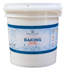 Bulk Baking Soda for Cooking, Cleaning, Deodorizing & More (10 lb Pail) - Pure Sodium Bicarbonate without Preservatives - Natural & Aluminum Free Baking Soda - Multi-Purpose Gluten Free Baking Soda