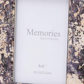 Hill 1975 Bronze Foil Metallic 4X6 Frame, WOOD, Mixed, 2 x 16.8 x 21.8cm