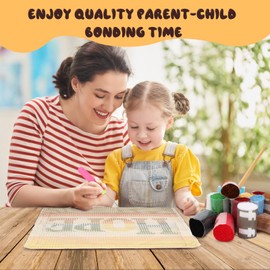 RadiantDecor Latch Hook Kits for Adults- DIY Latch Hook Pillow Kits for Adults Beginners Pillow Cover with Color Pattern Printed Seascape (43X43CM/16.93X16.93IN)