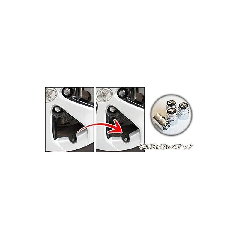 TONAUA Car Air Valve Cap Genuine Compatible Set of 4