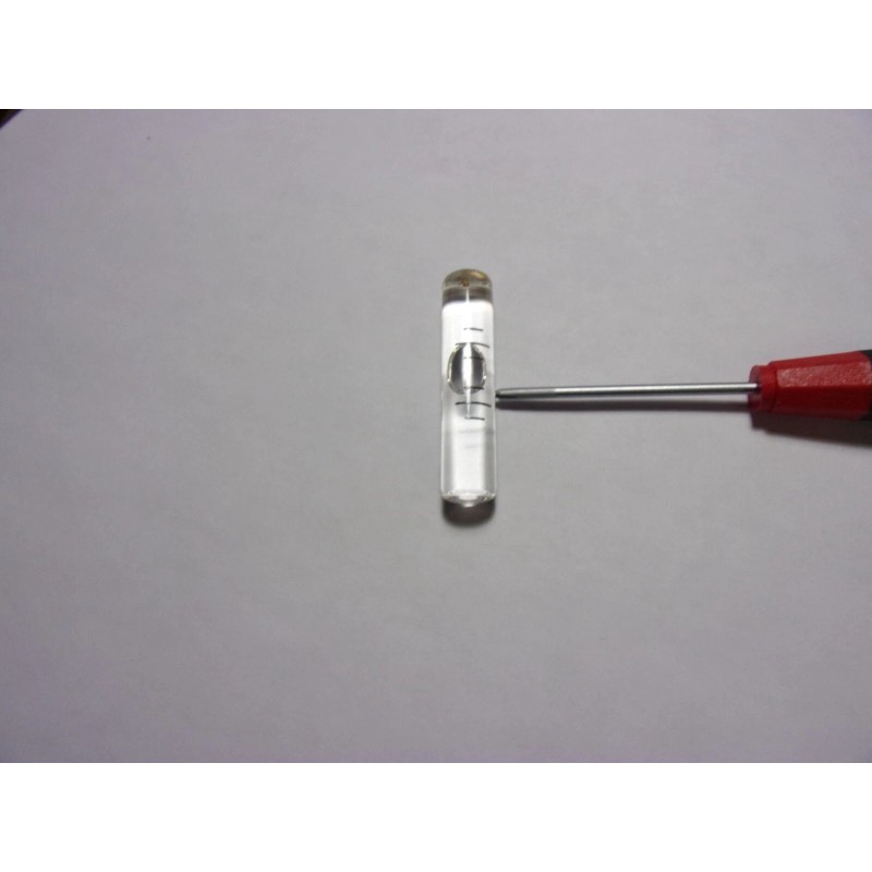 Starrett 12- New Replacement Level Vials. .350 x 1.560". 12-PK